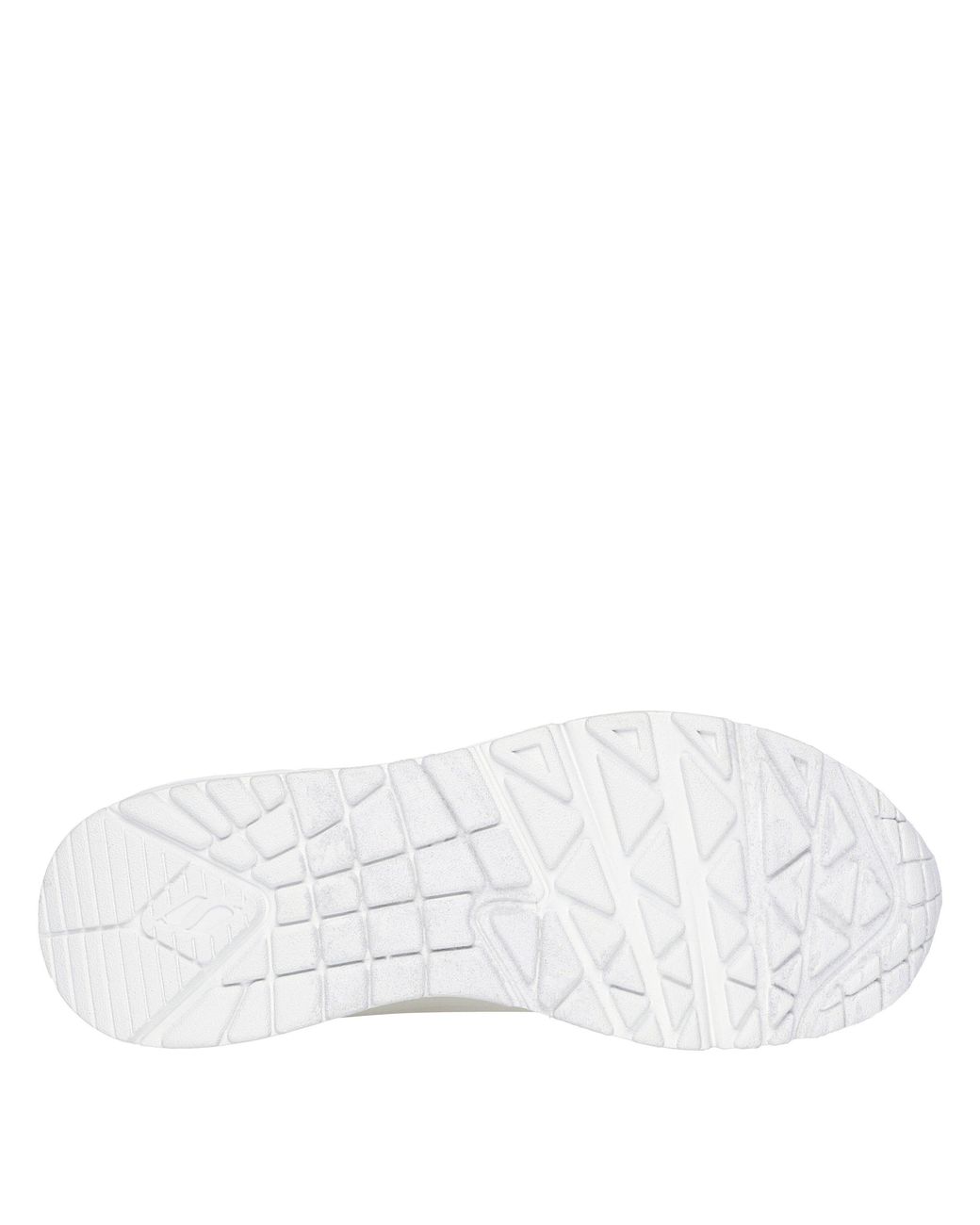 Skechers White Uno Stand On Air Trainers