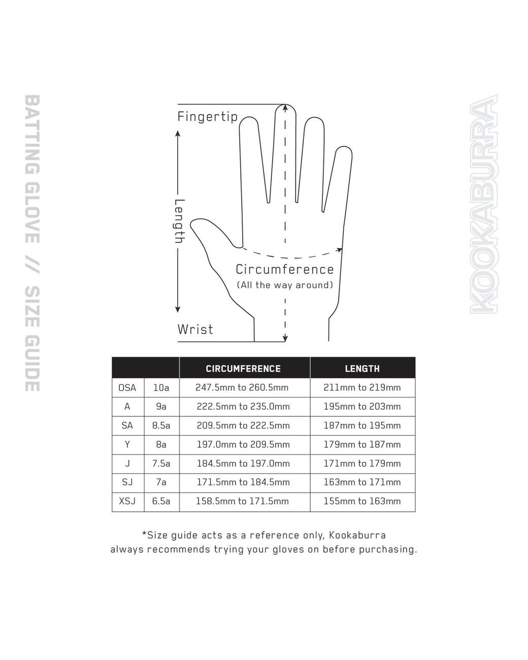 Kookaburra Sport White Kookaburra Prism 750 Batting Glove