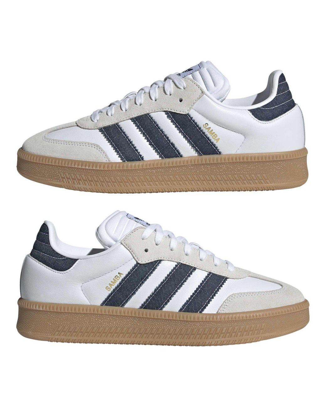 Adidas Originals Blue Adi Og Samba Xlg Tra for men