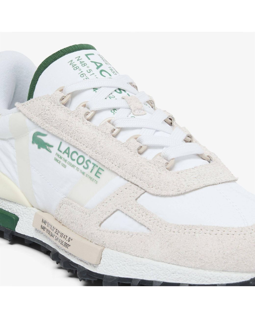 Lacoste White Elite Active Trainers for men