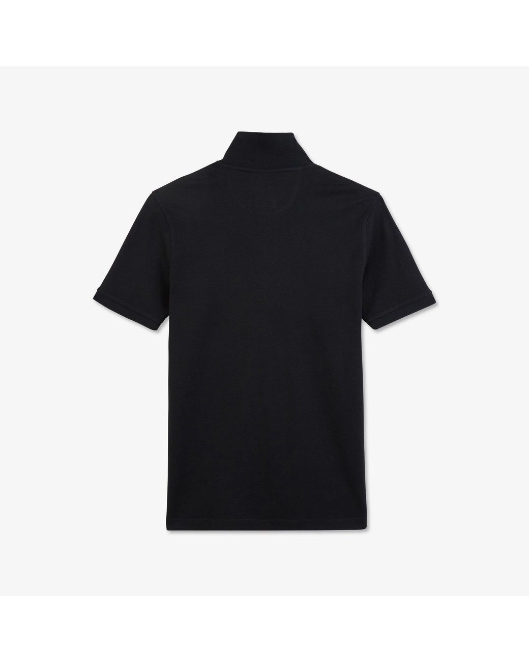 Eden Park Black Stretch Pima Cotton Polo for men
