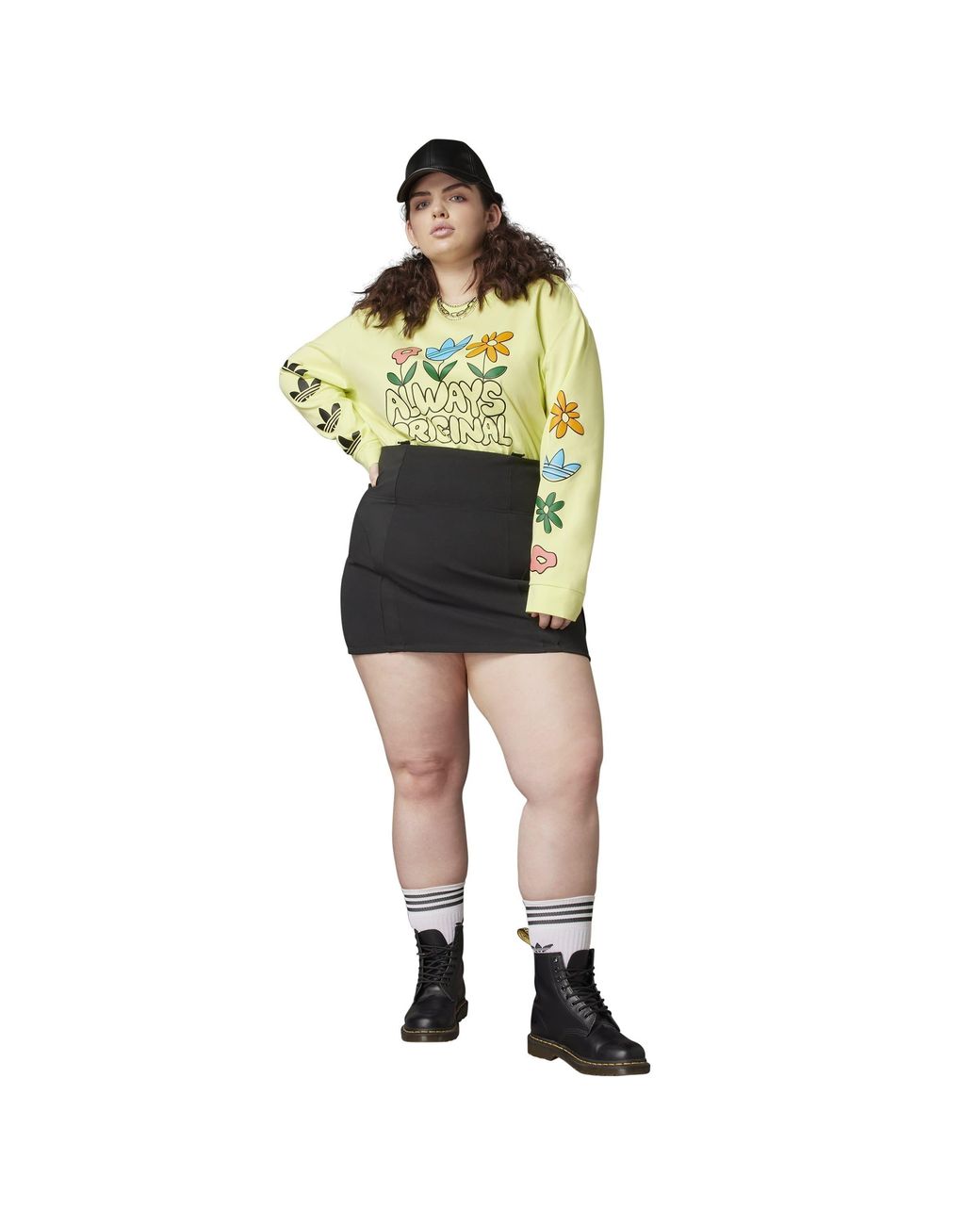 Adidas Originals Black Rib Cut Out Dress