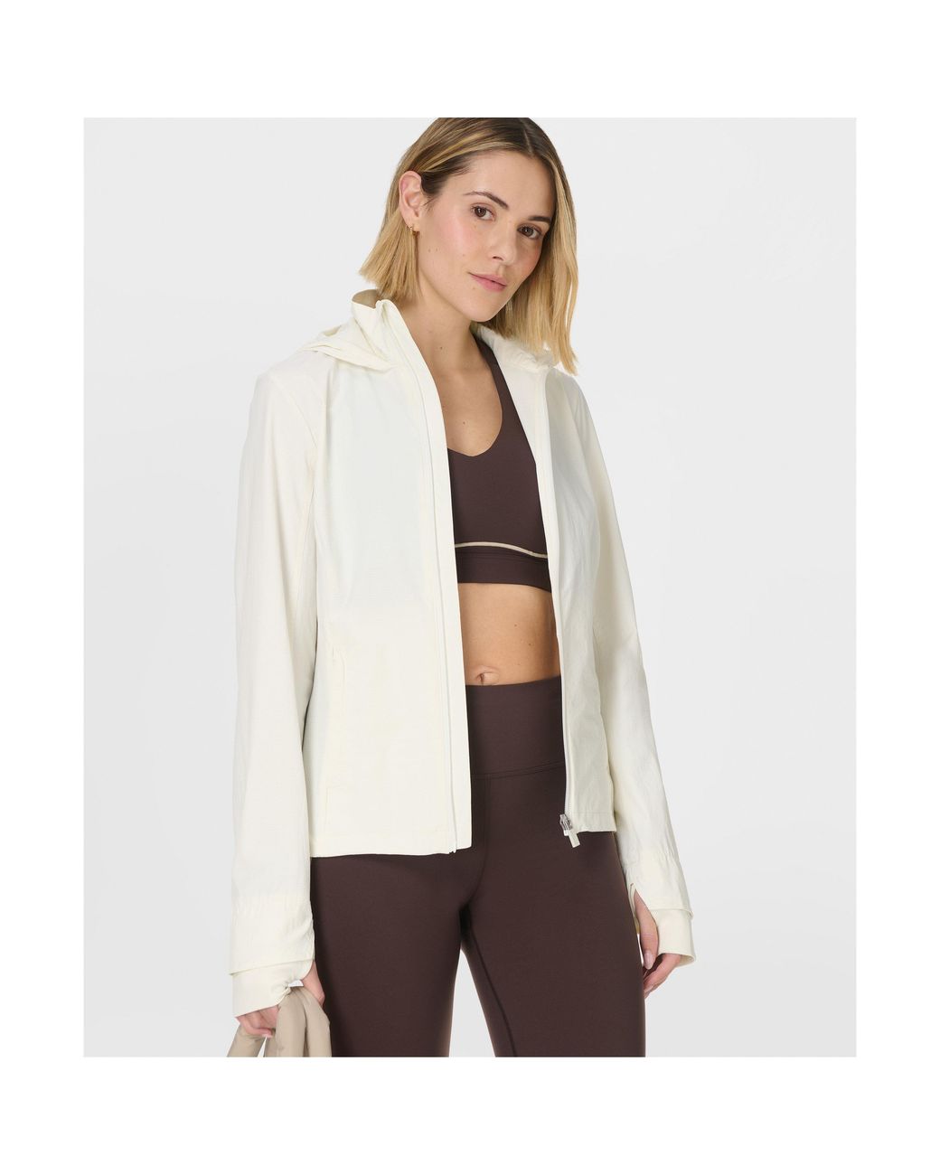 Sweaty Betty White Ultimate Performance Training Jacket
