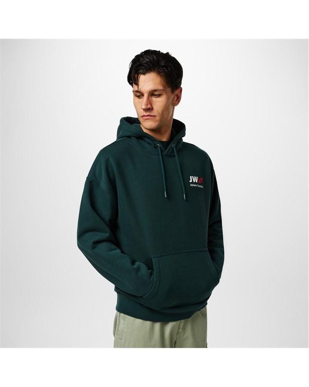 Jack Wills Lock Up Hoodie in Green for Men Lyst UK