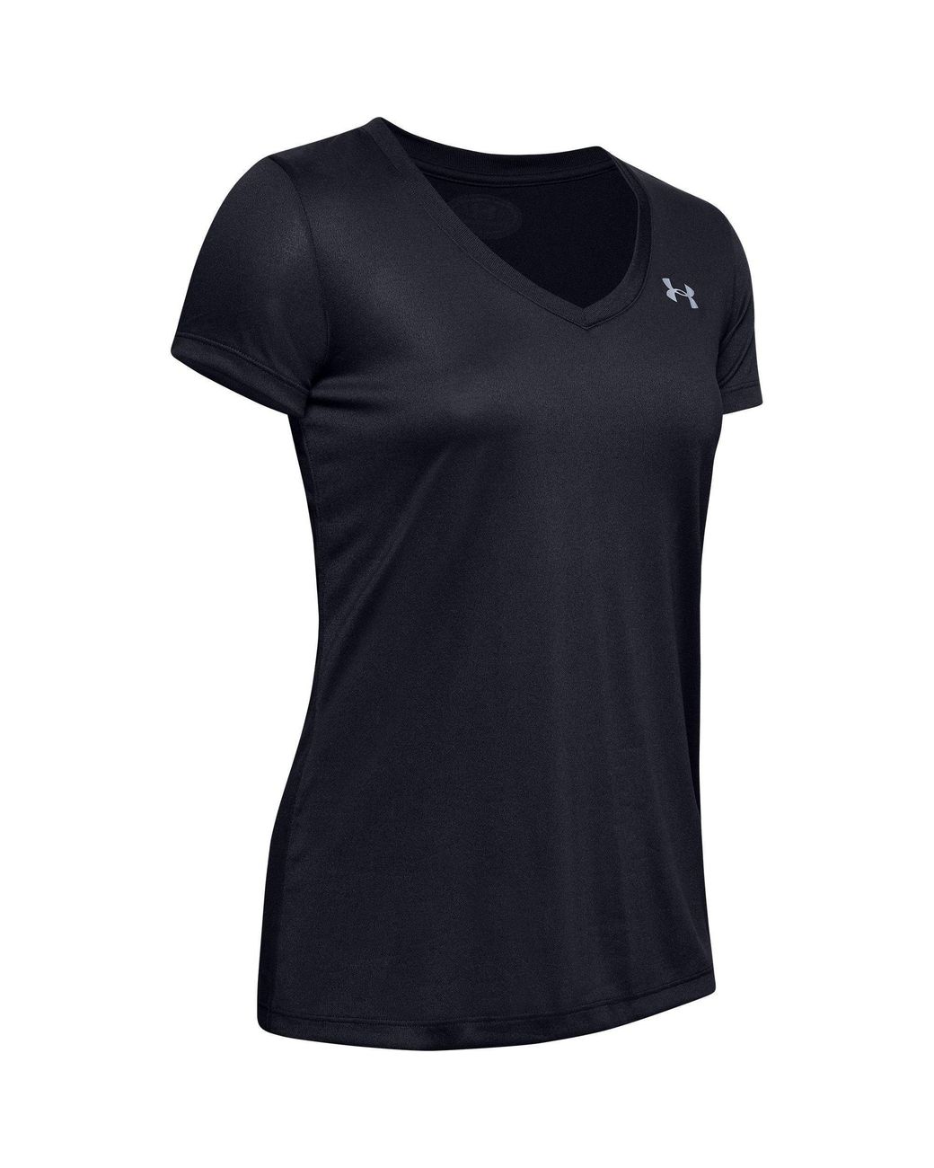 Under Armour Blue Tech V-Neck Short Sleeve