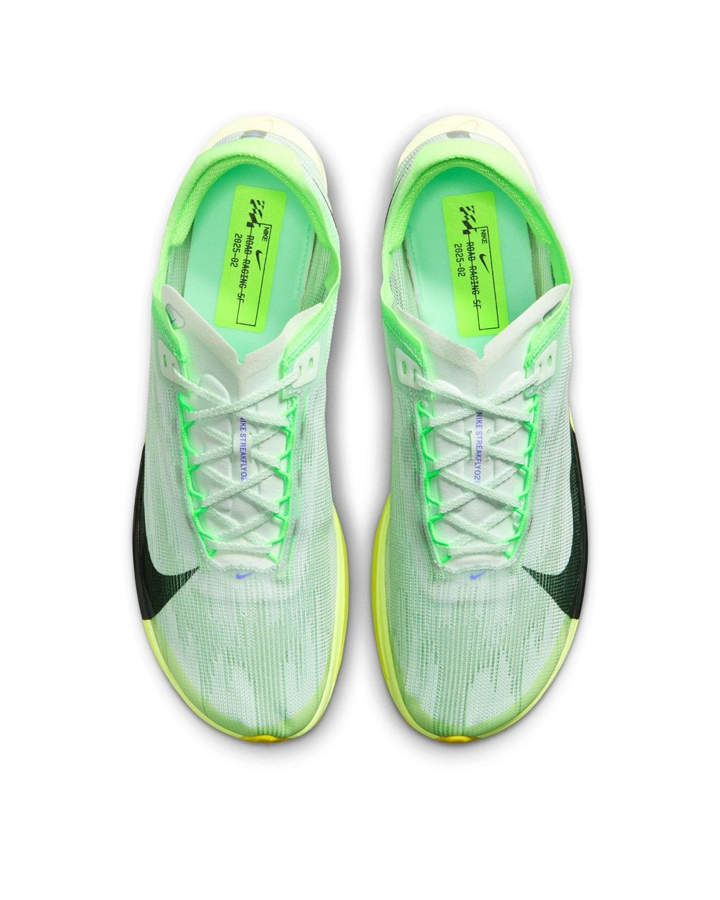 Nike Green Streakfly 2 Road Racing Shoes for men