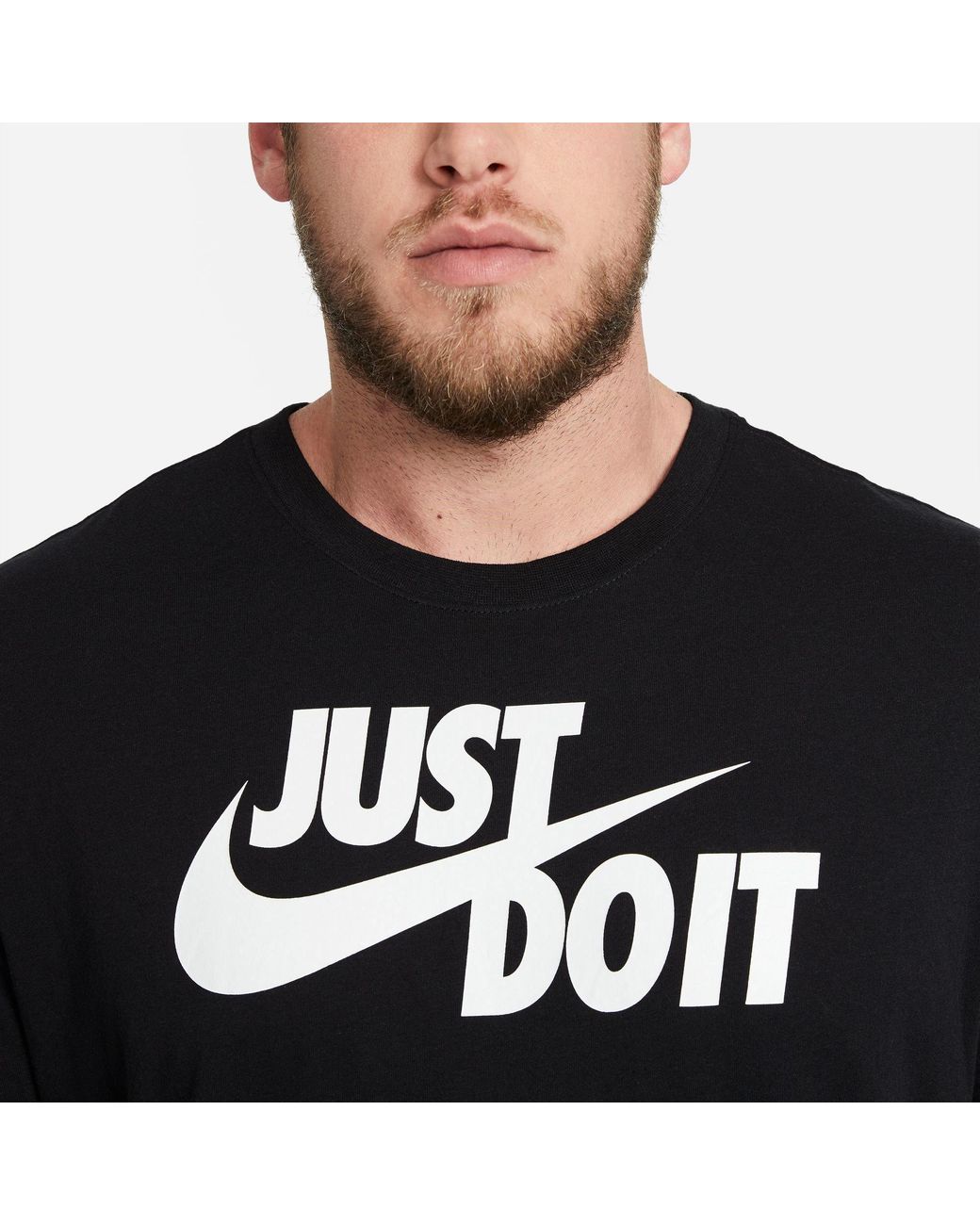 Nike Black Sportswear Club T-Shirt for men