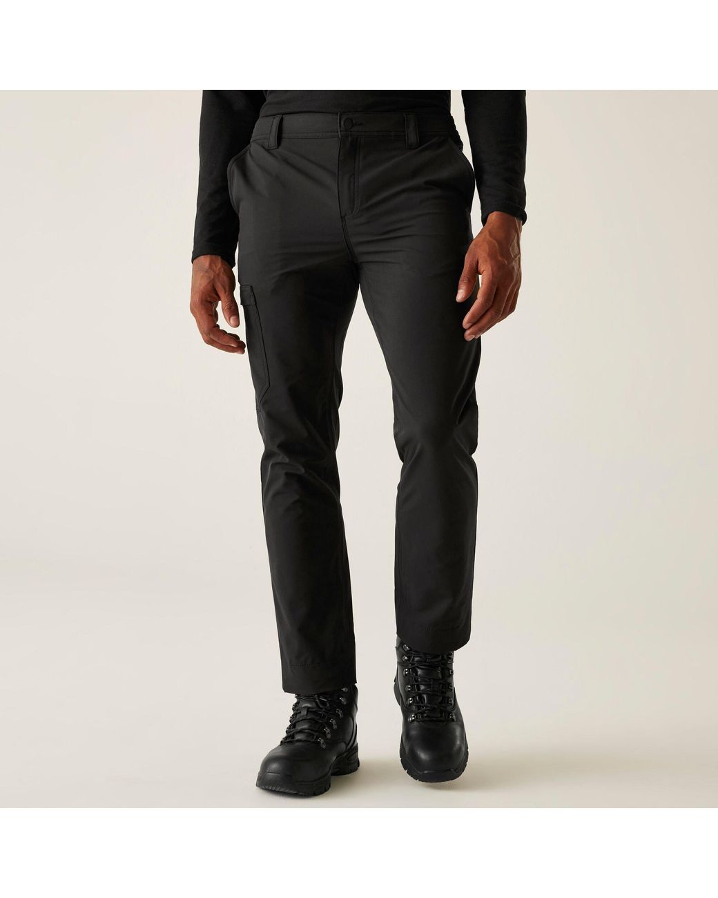 Regatta Black Pro Action Stretch Trousers for men