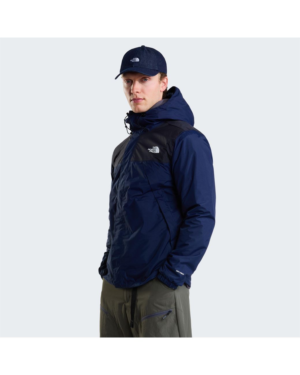 The North Face Blue Antora Dryvent Recycled Waterproof Jacket for men
