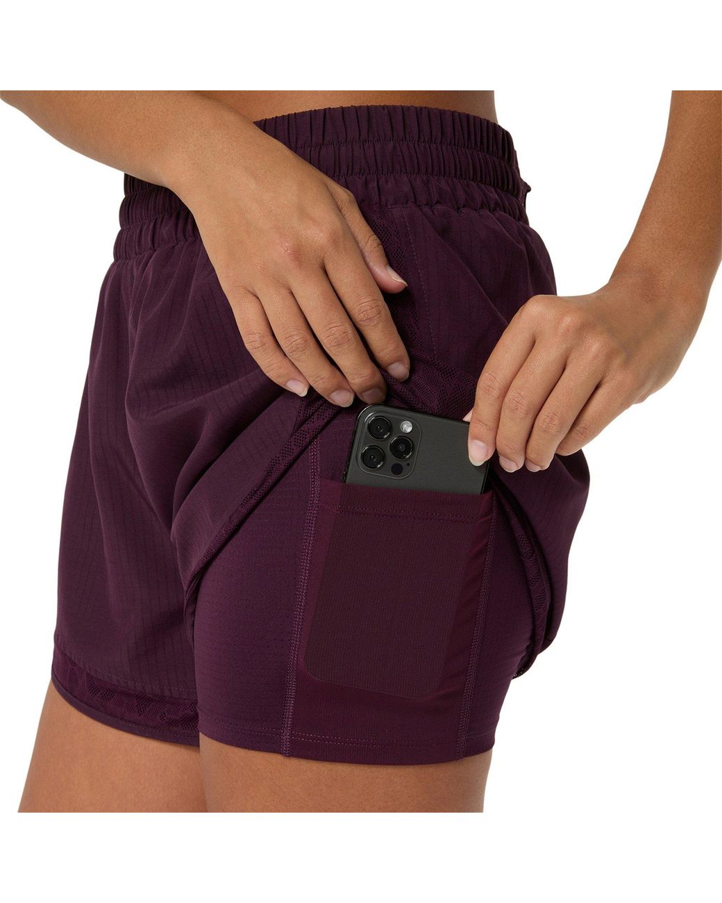 Asics Purple Nagino Running Shorts