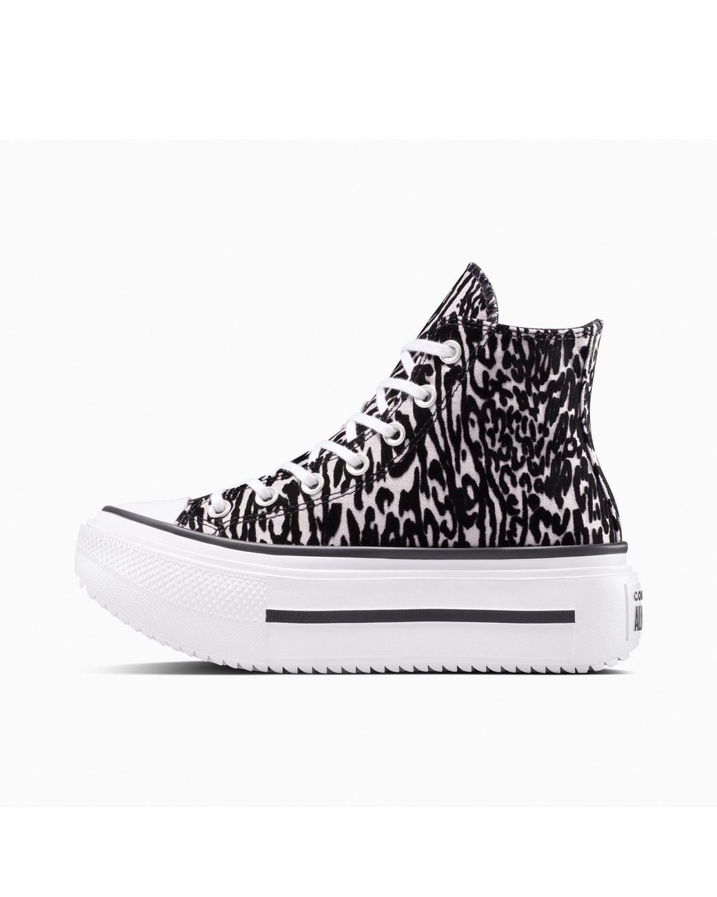Converse Blue Chuck Taylor All Star Lif Platform Trainers