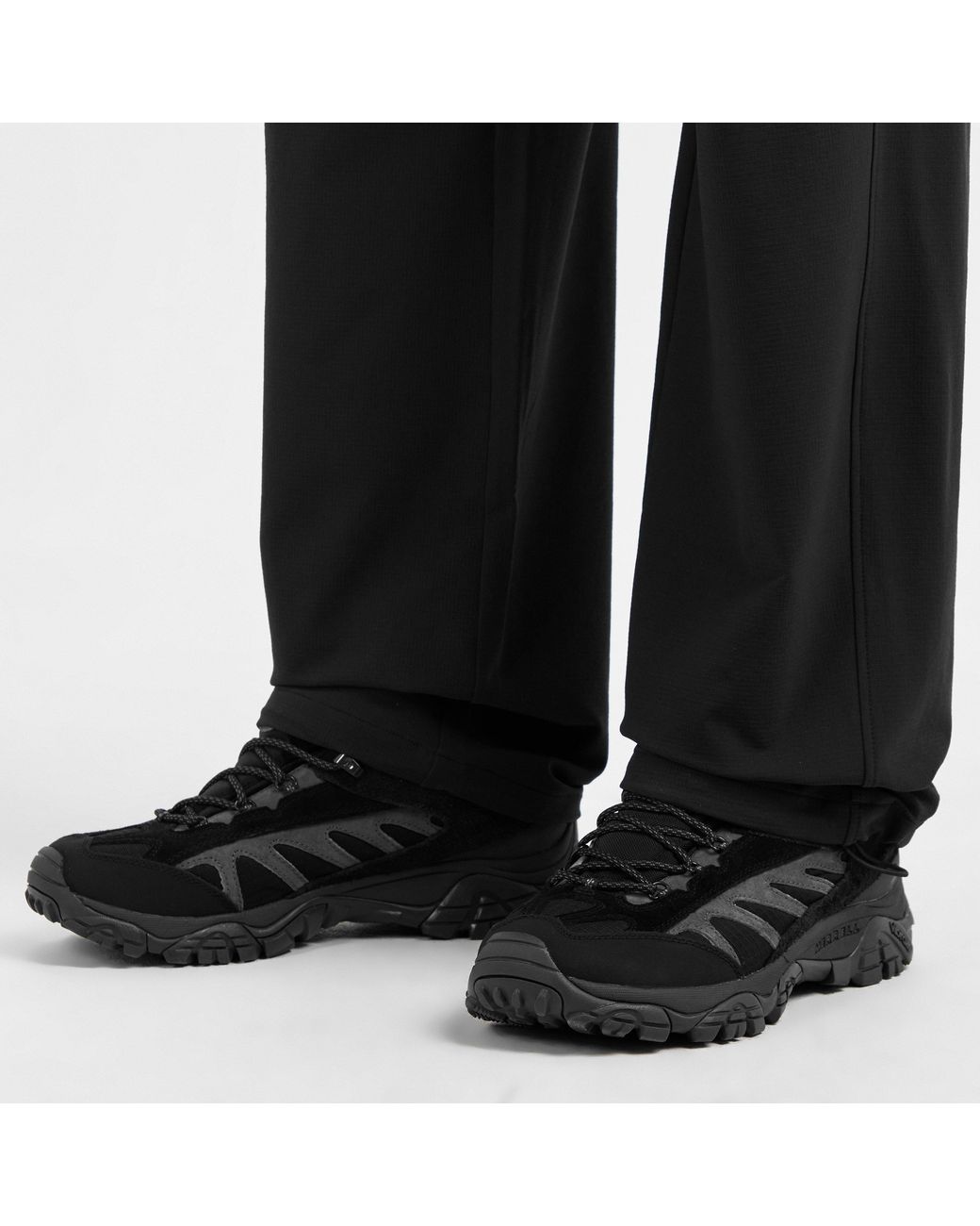 Merrell Black Moab Mesa Low-Top Trainers for men