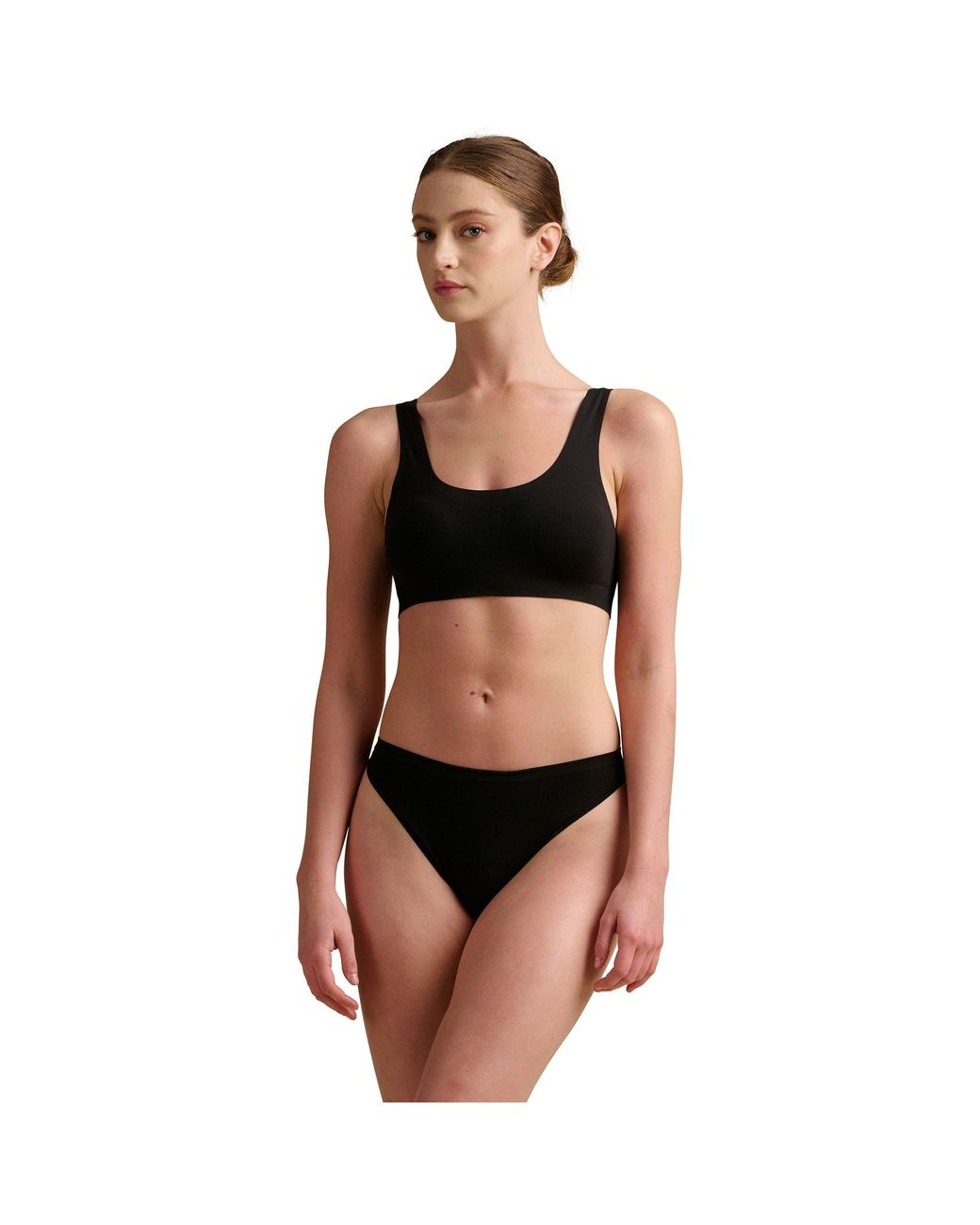 Wolford Black Thong (2Pk)