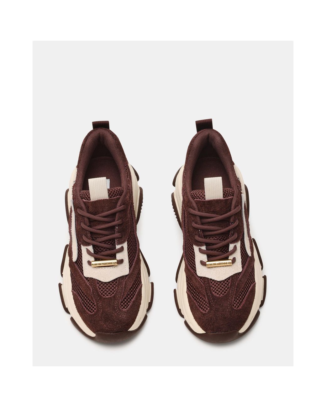 Steve Madden Brown Lowtop Chunky Platform Sneaker