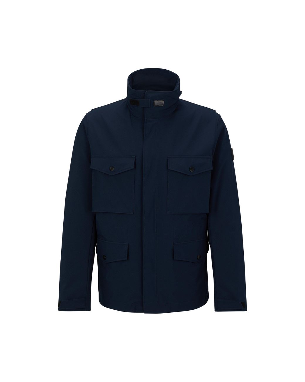 Boss Blue P Cardello Trench Coat for men