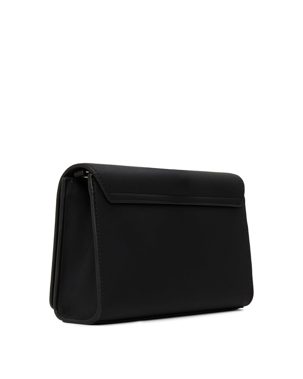 Love Moschino Black Smart Daily Faux Leather Shoulder Bag