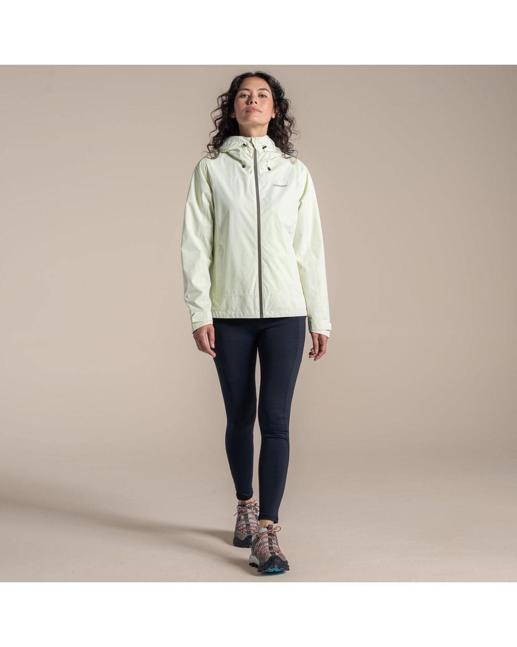 Craghoppers Gray Zohra Waterproof Shell Jacket