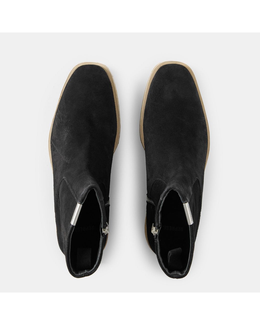Represent Black Chelsea Boots for men