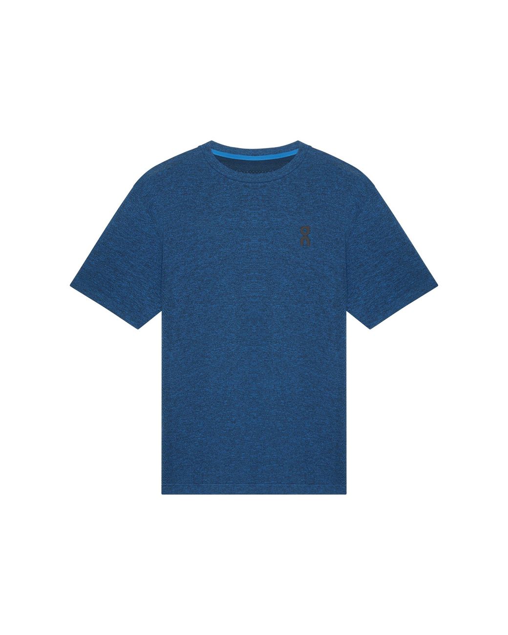 On Shoes Blue Train-T Flex Short-Sleeve Performance T-Shirt for men