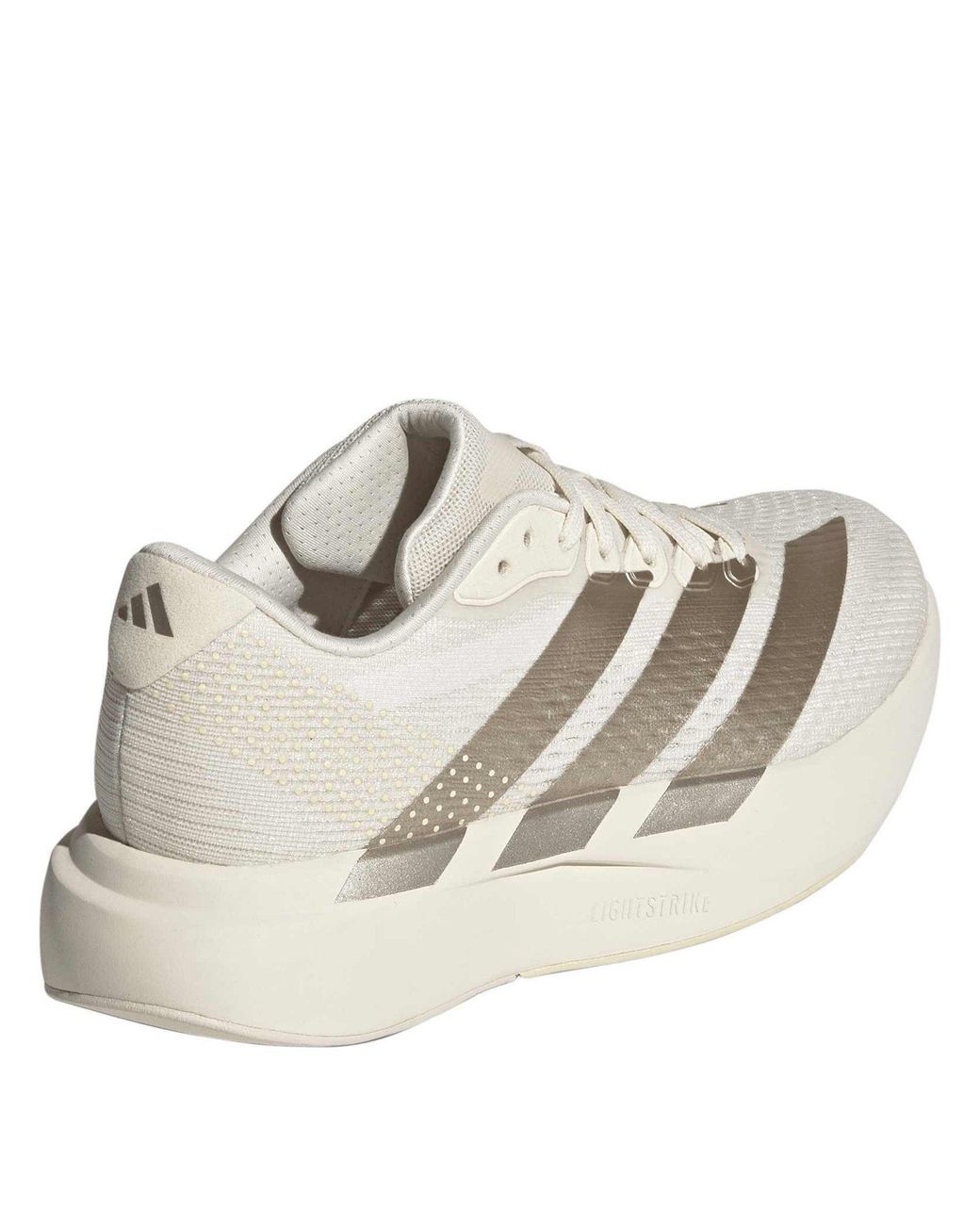 Adidas White Adizero Pacer Trainers