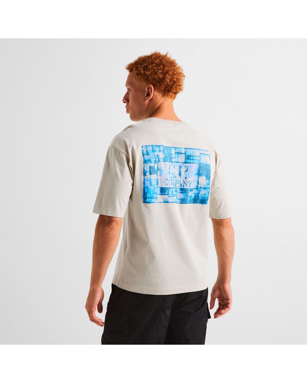 C P Company Gray T-Shirt for men