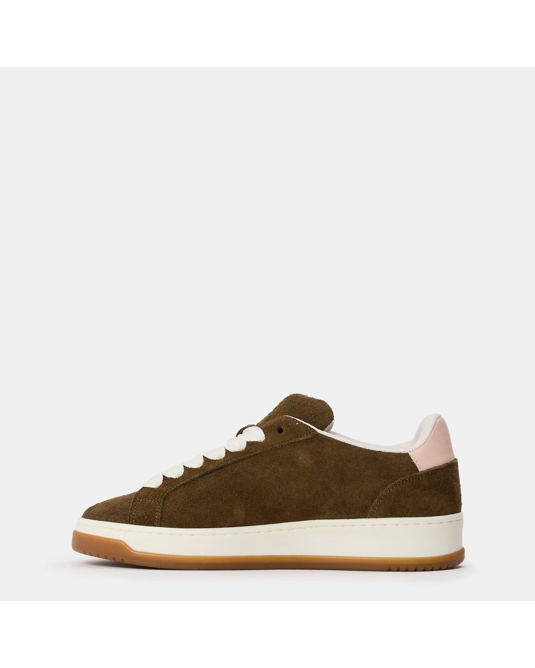 Steve Madden Brown Alysha Low-Top Trainers
