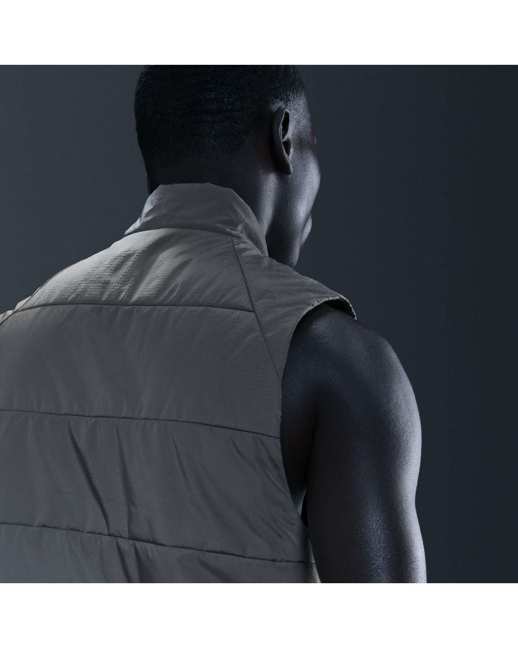 Nike Gray Reflect Vest for men