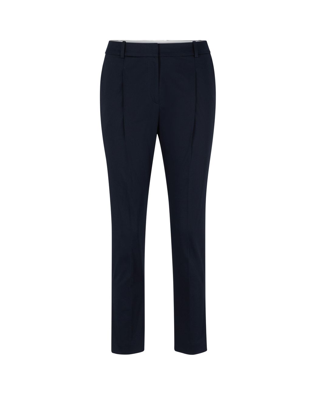 Boss Blue Tetida Pleated Trousers