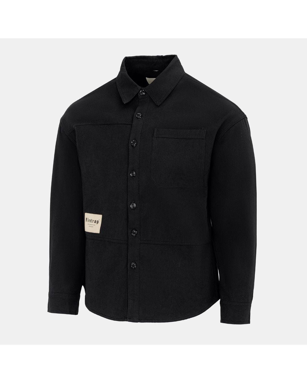 Firetrap Black Heavy Shirt for men