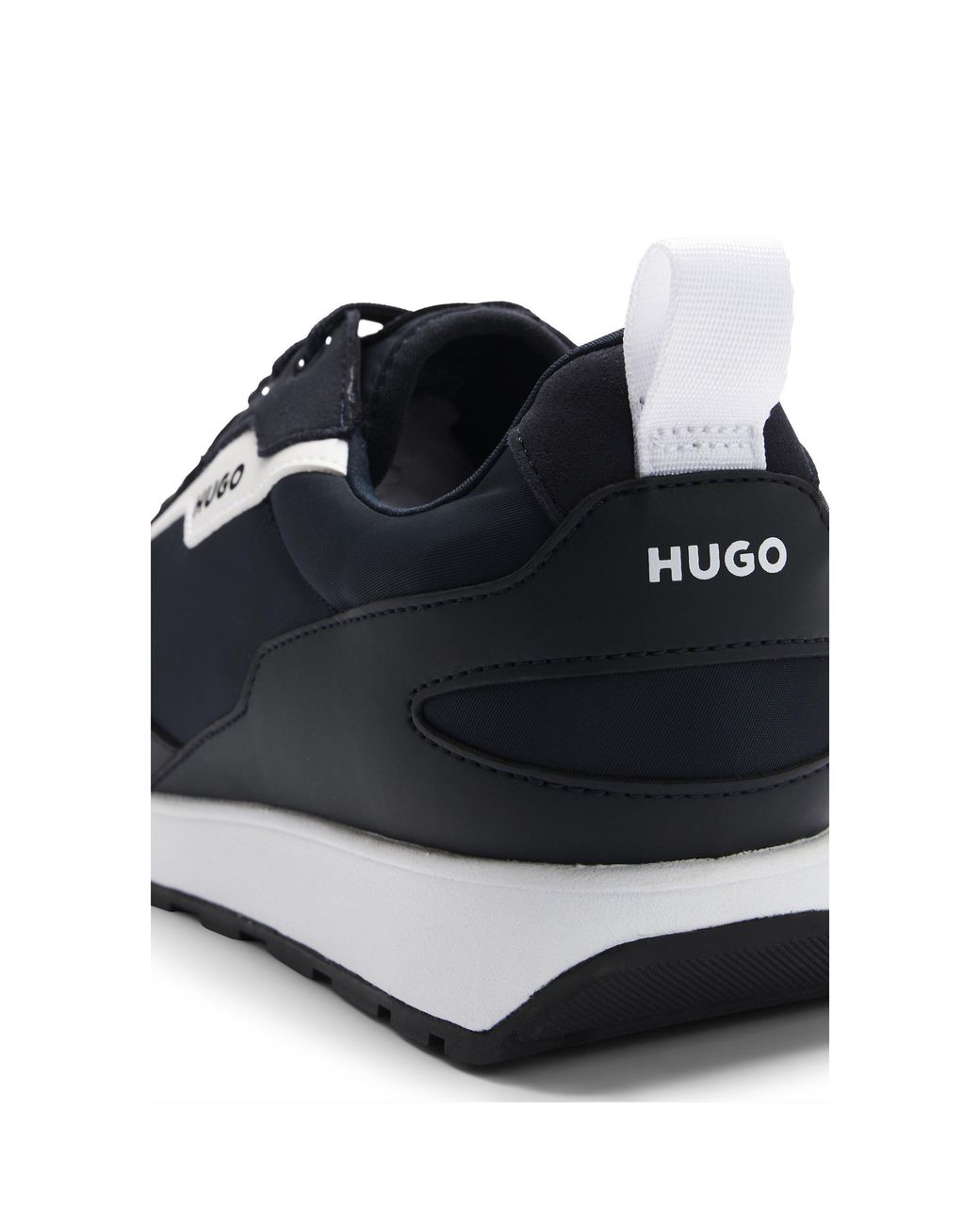 HUGO Blue Icelin Runn Trainers for men