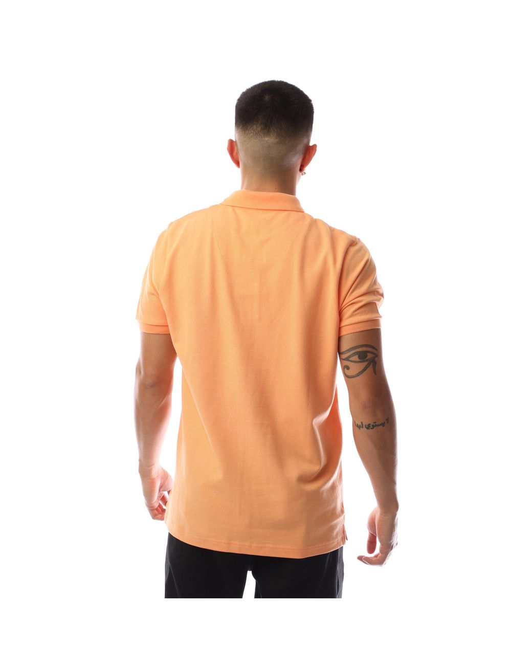 Marshall Artist Orange Siren Short-Sleeve Polo Shirt for men