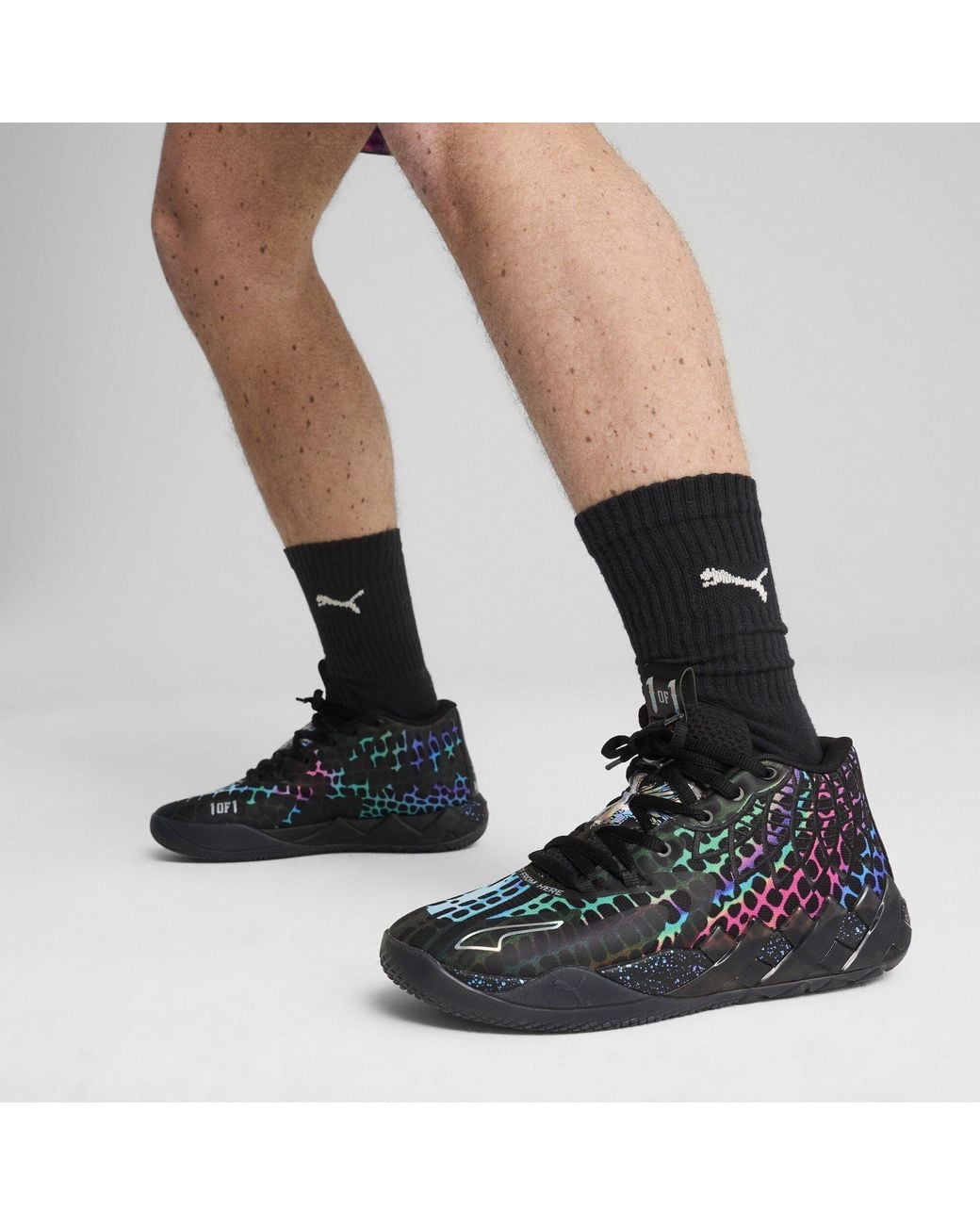 PUMA Black Mb.01 Tmnt Baxter Stockma Basketball Trainers for men