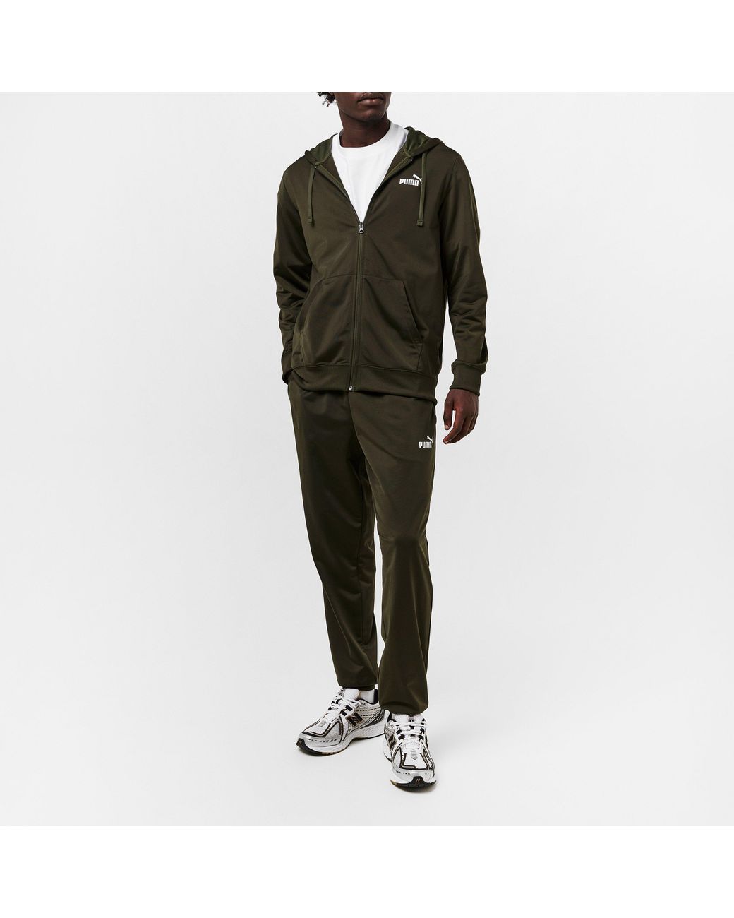 PUMA Green Poly Tracksuit for men