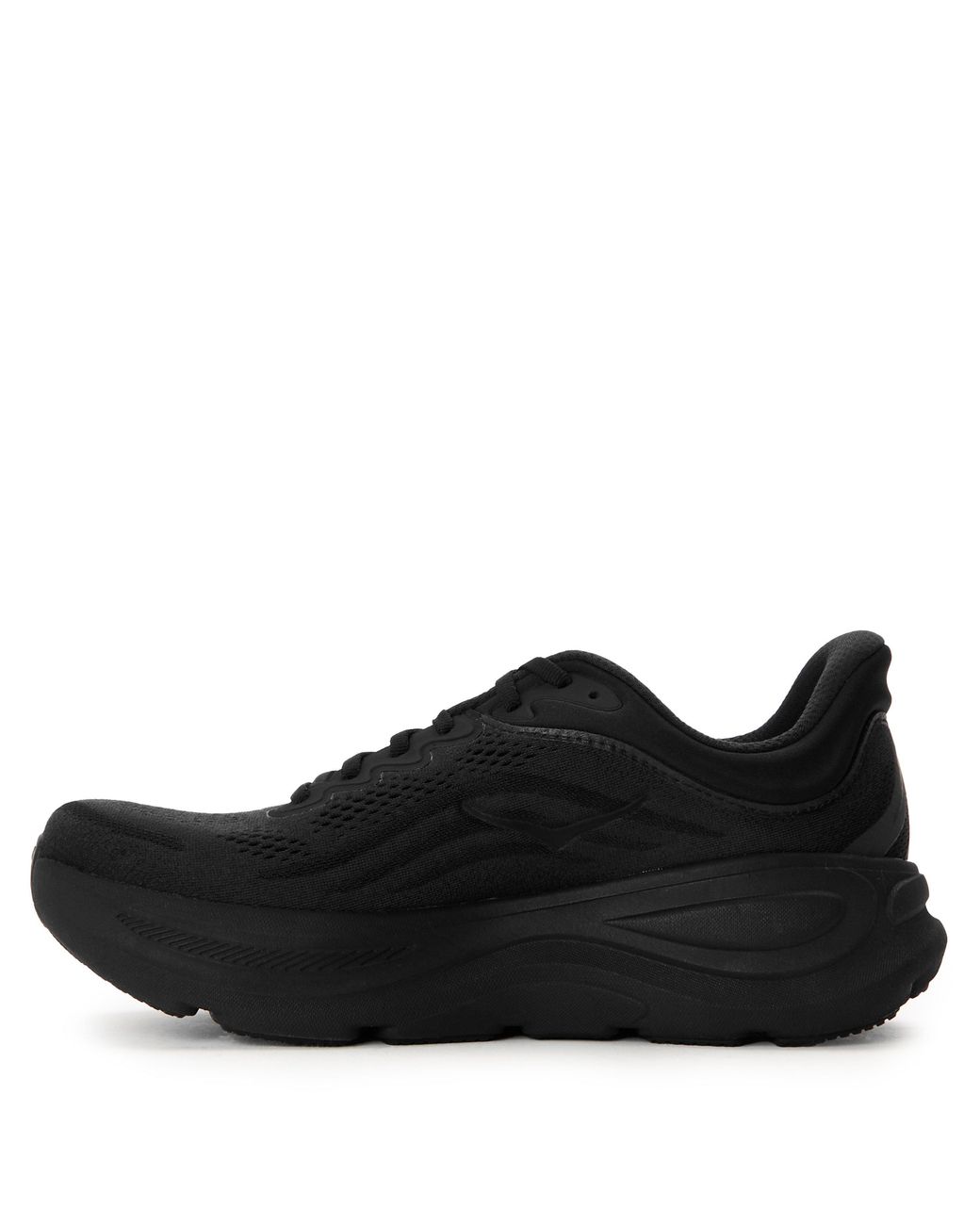 Hoka One One Black Bondi Breathable Everyday Neutral Road Running Shoes for men