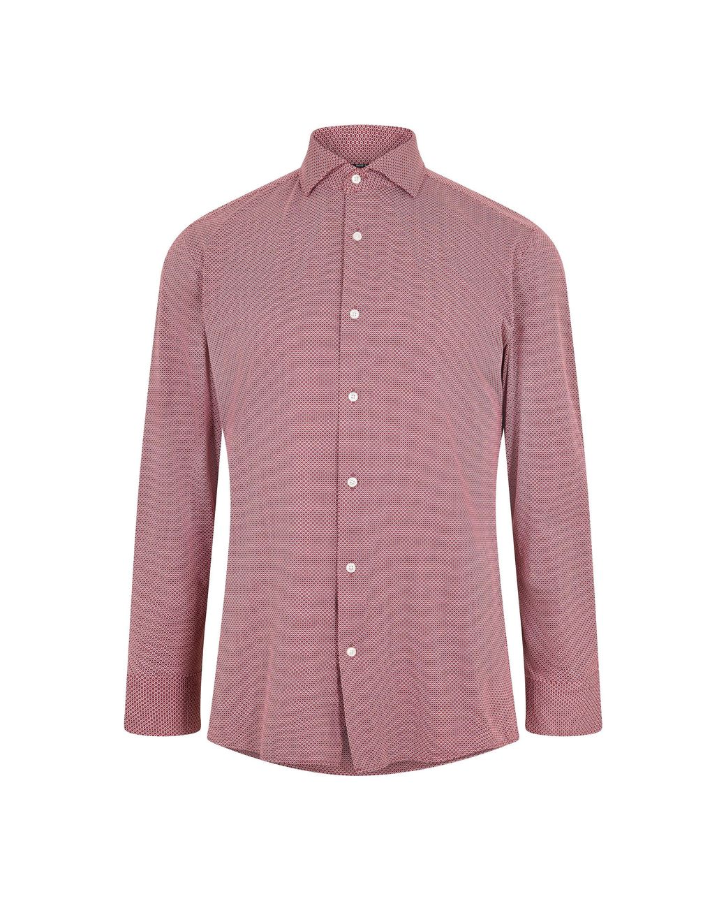 Boss Purple Long Sleeve Oxford Shirt for men