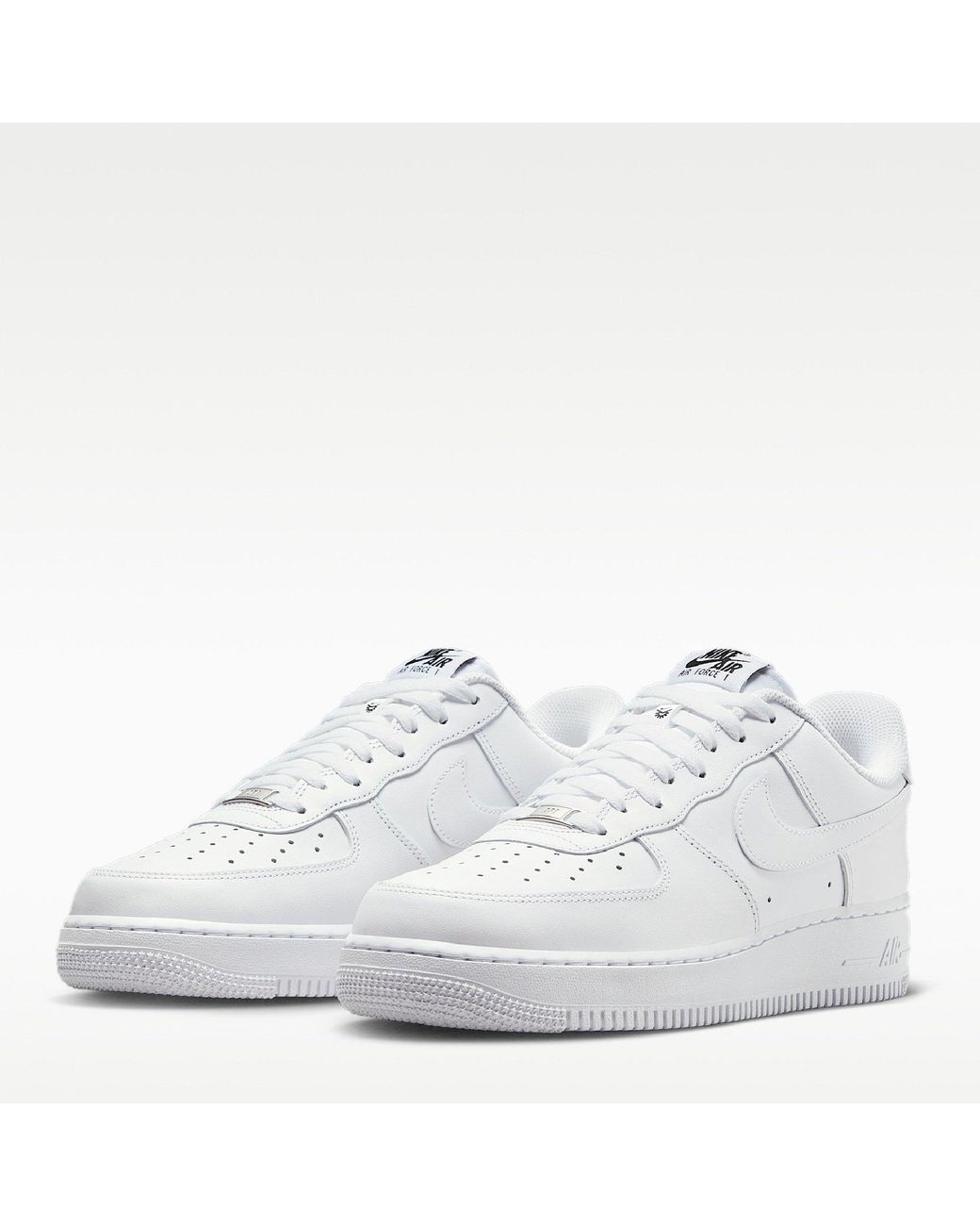 Nike White Air Force 1 07 Easyon Leather Trainers for men