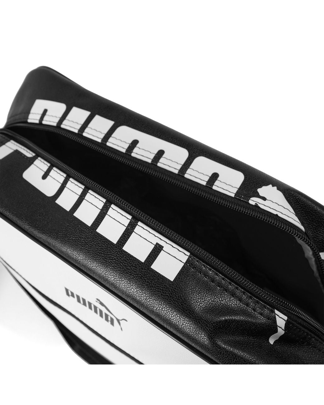 PUMA Black College Reporter Messenger Bag for men