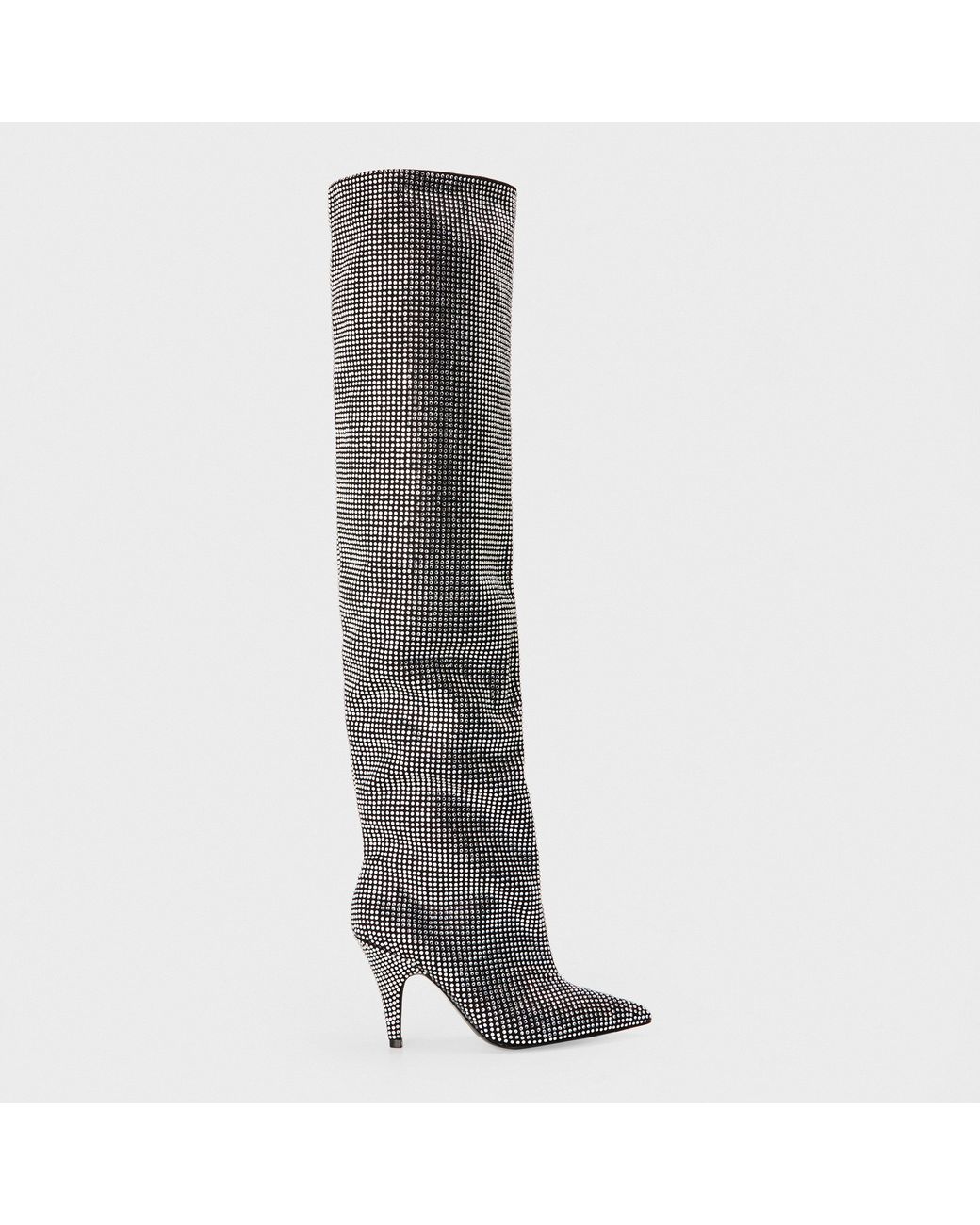 Steve Madden Gray Mazer R Knee High Boots