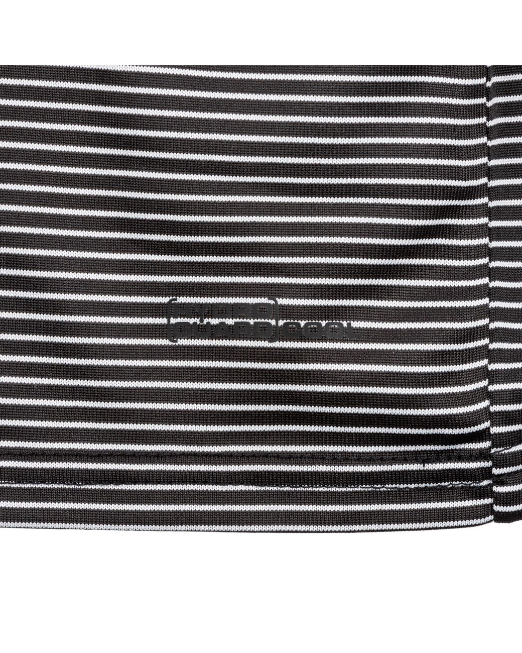 Slazenger 1881 Gray Micro Stripe Golf Polo Shirt for men