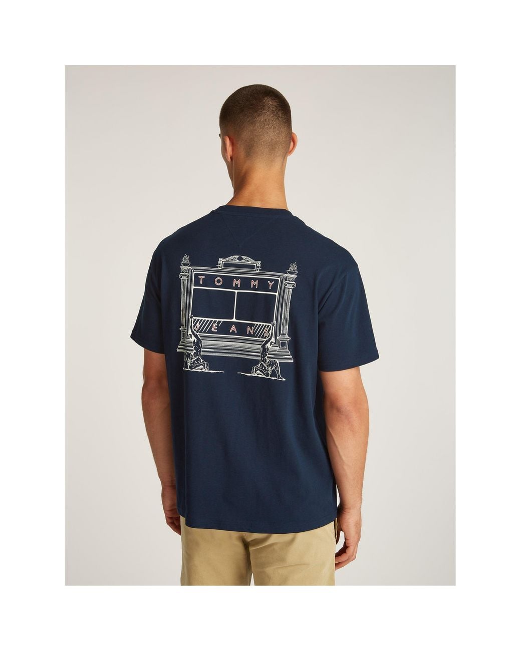 Tommy Hilfiger Blue Novelty T-Shirt for men