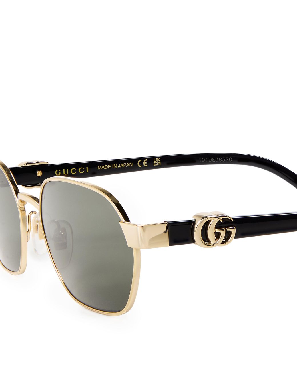 Gucci Gray Gg1593S Hexagon Sunglasses