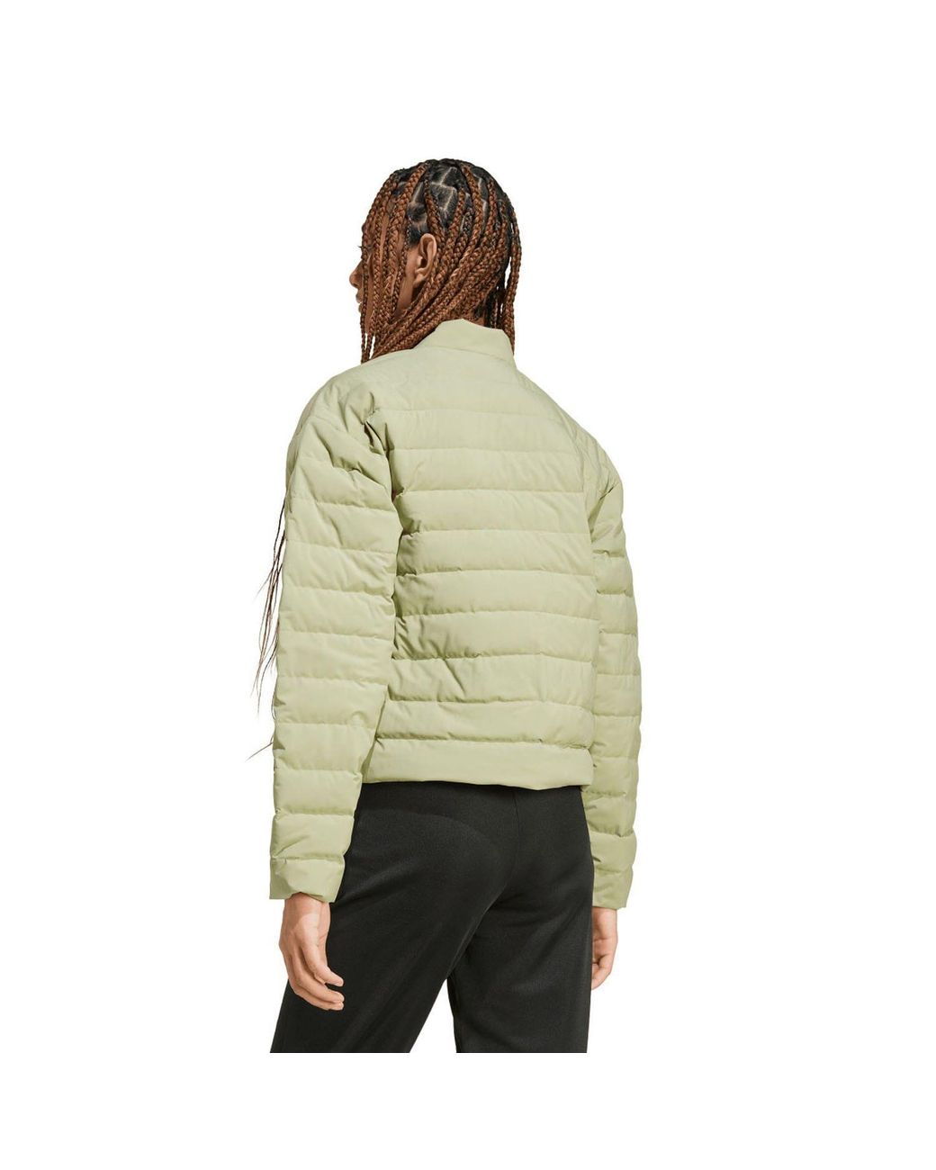 Adidas Green Helionic Light Down Jacket