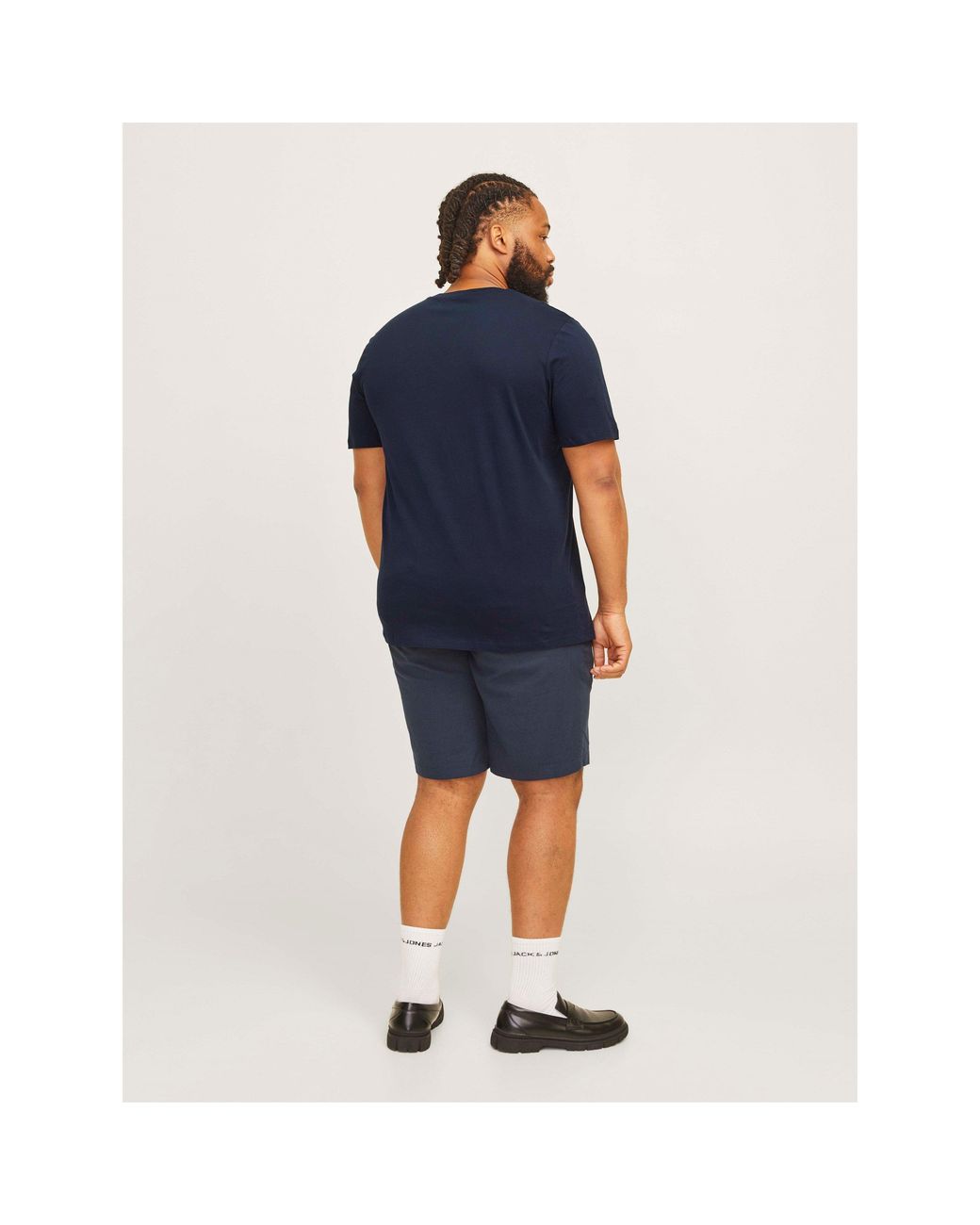 Jack & Jones Blue Jack Corp Logo T-Shirt Plus Size for men