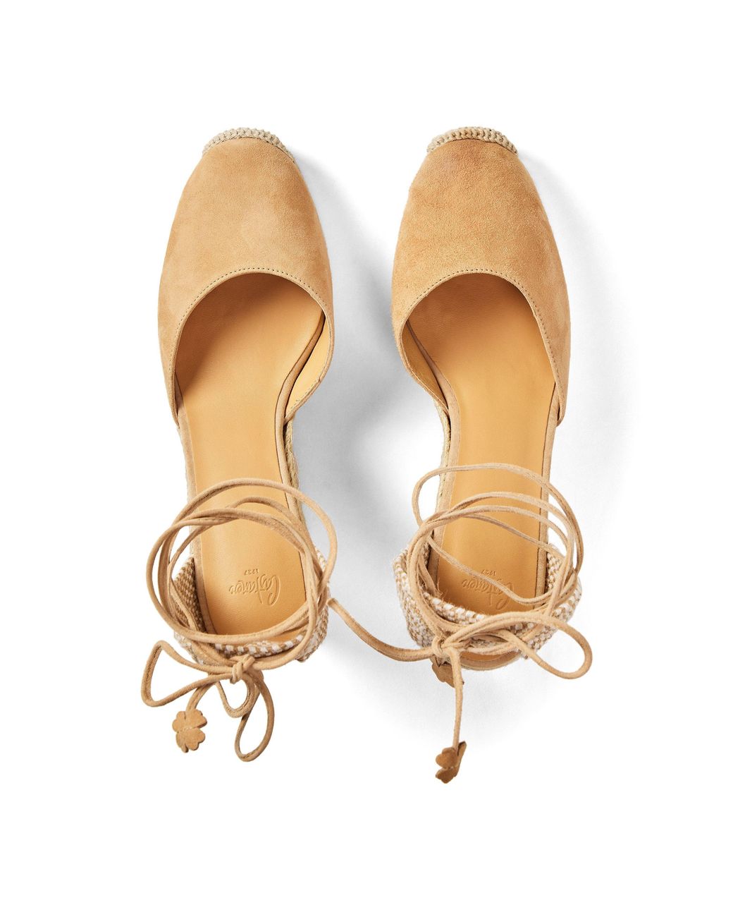 Castaner Metallic Carina Wedge Sandal