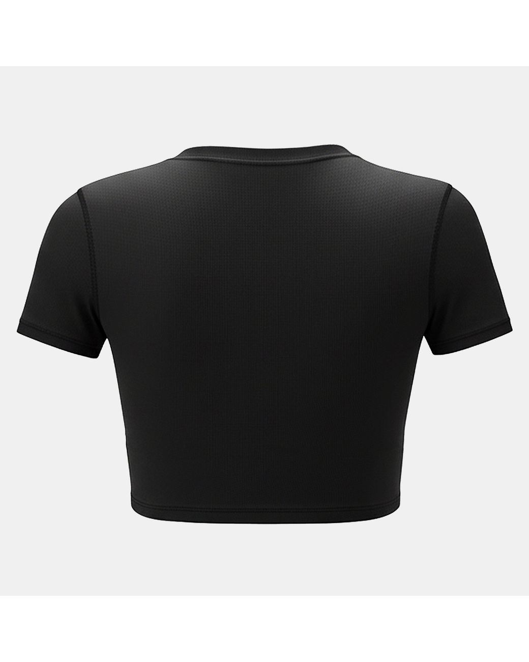 Usa Pro Green Training Ss Crop T-Shirts
