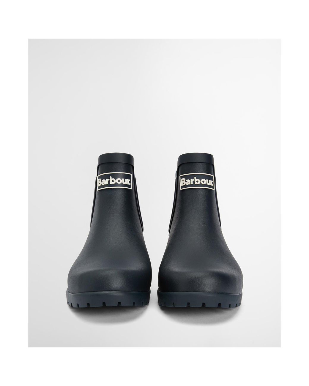 Barbour Blue Wilton Chelsea Wellington Boots