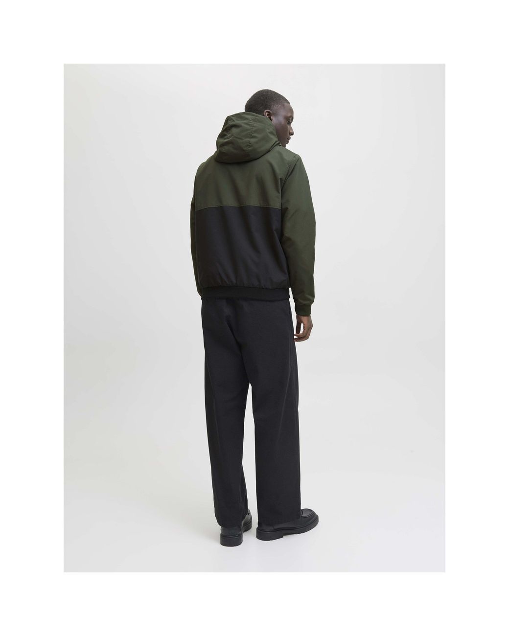 Jack & Jones Green Bomber Jacket for men