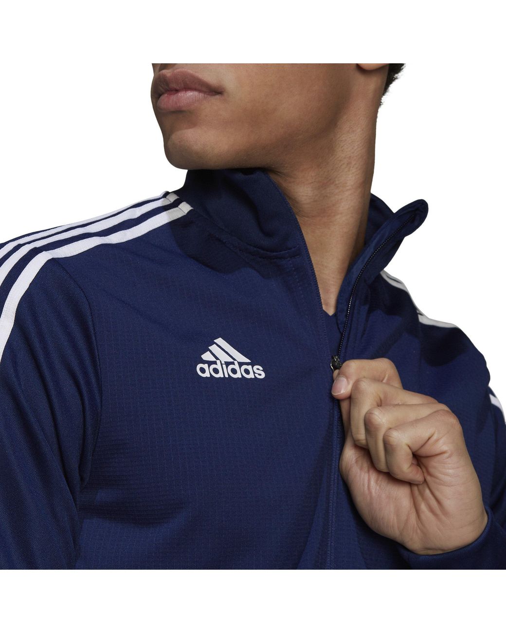 Adidas Blue Tiro 19 Training Track Top for men