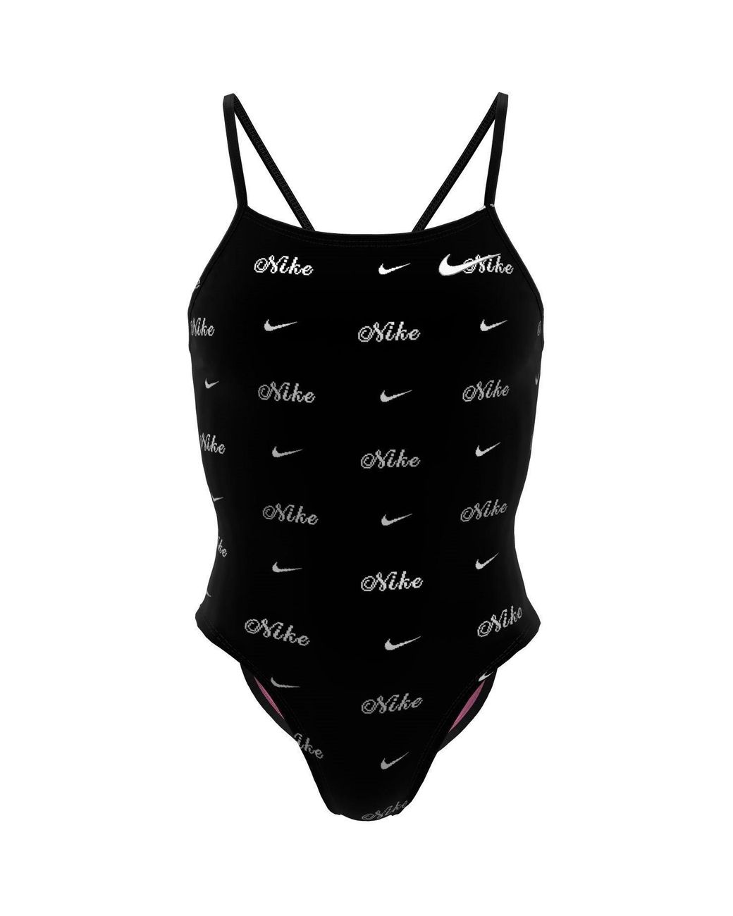 Nike Black One Piece Swimsuit