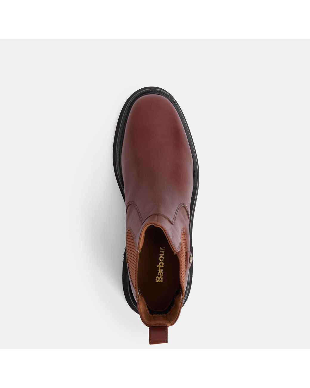 Barbour Brown Delfina Chelsea Boots